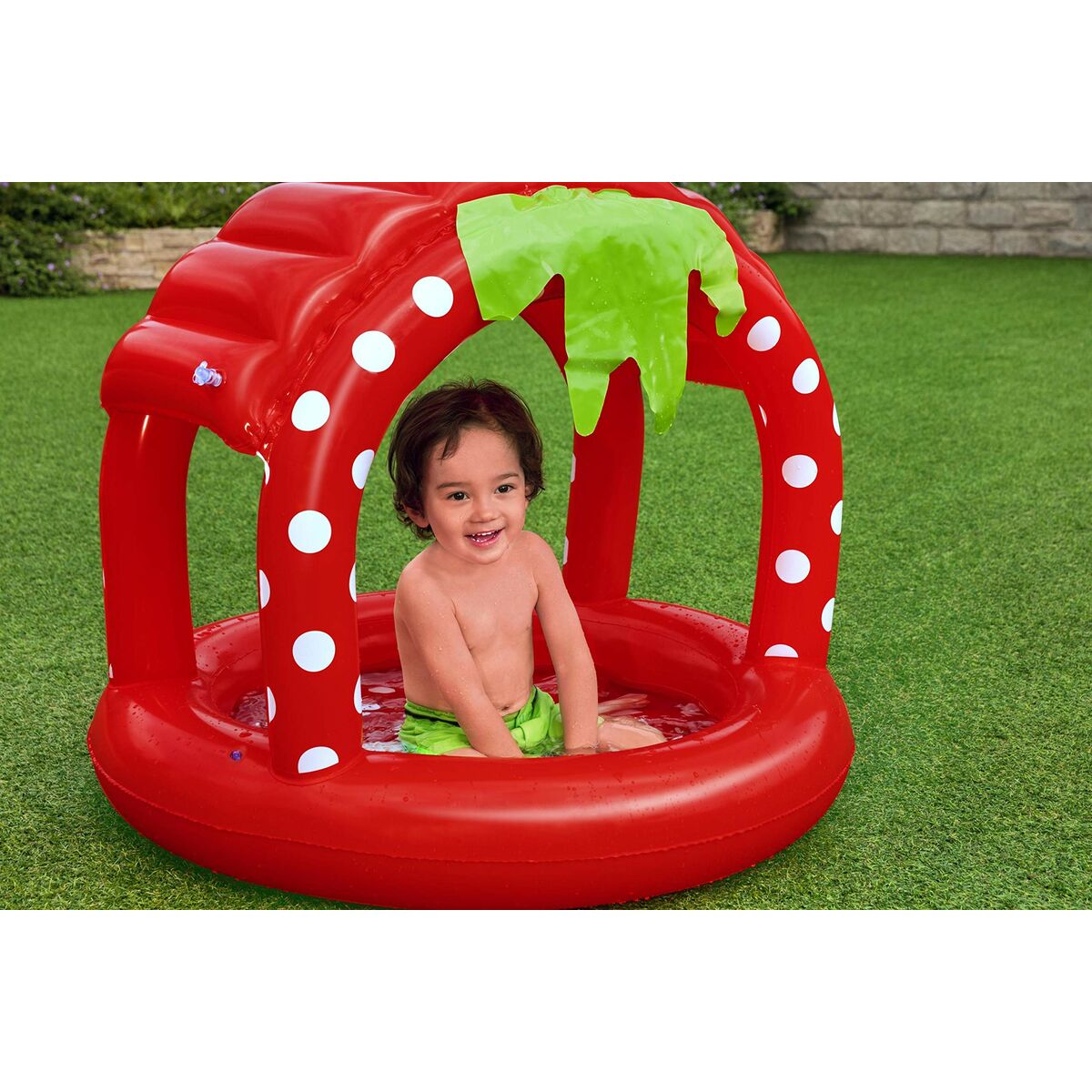 Bestway Inflatable Paddling Pool For Children Bestway Strawberry 91 X 91 X 91