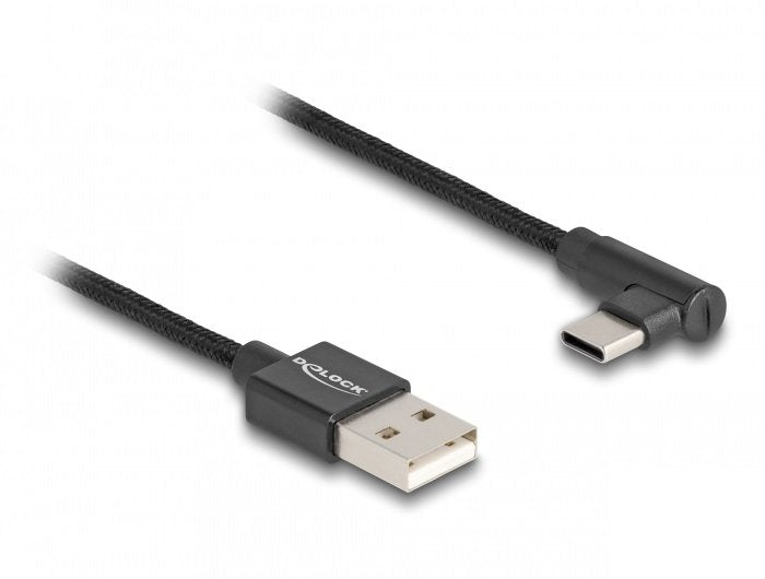 Delock Cable USB 2.0 Typ-a M Zu USB Type-c Mecker 0,5M