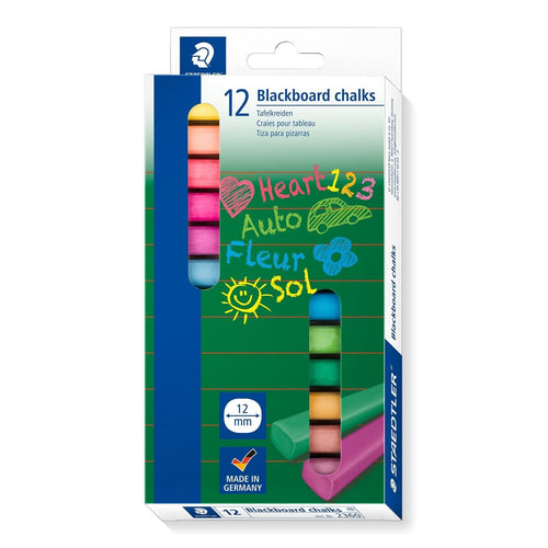 Staedtler Case 12 Pieces Tizas Whiteboard Colour Tiza — image 1