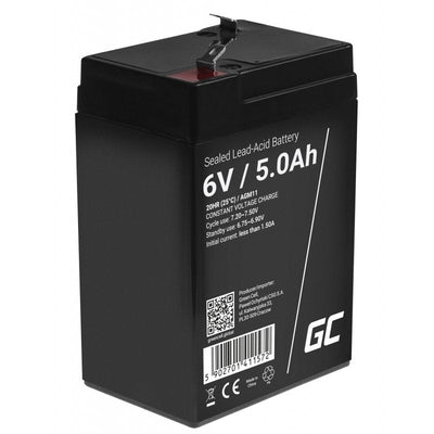 Green Cell Battery Agm 6V 5AH — image 1
