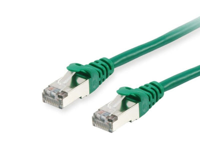 Equip Network Cable CAT.6A S/FTP 2x RJ45 10.00M Green Lszh — image 1