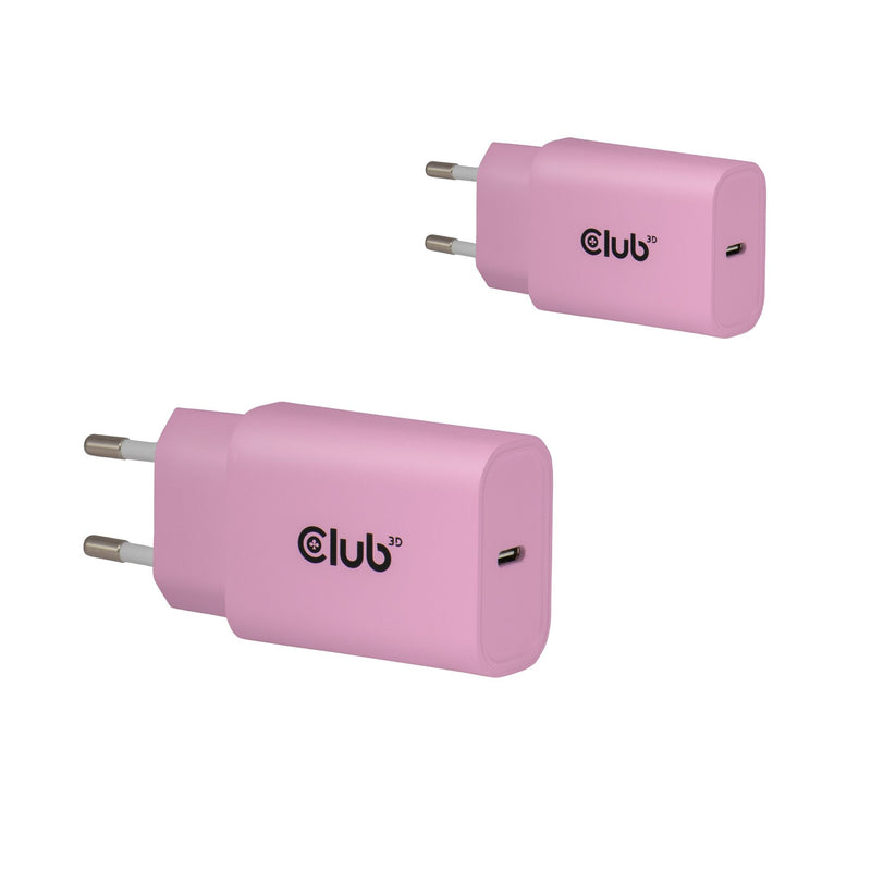 CLUB3D Lifemyle Charger USB-C 30WATT, 2MK Pink Retail