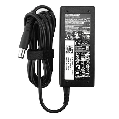 Dell Charger 19.5V 3.34A 65W (7.4MMX5.0MM) With Cable Power New Style PA-12 With Rounded Sides YGT77 — image 1