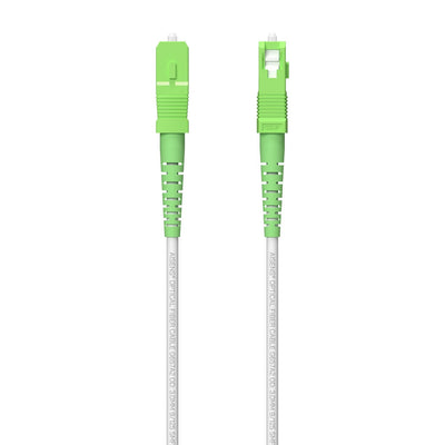 Aisens Cable Fibre Optic G657A2 3.0 9/125 Smf Simplex Cpr Dca Lszh - Sc/Apc-sc/Apc - 80M - White — image 1