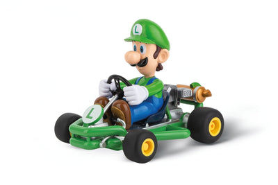 Carrera Rc 2.4GHZ Mario Kart Pipe Kart, Luigi 370200984P — image 1