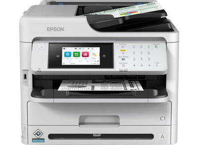 Epson Workforce Pro WF-M5899DWF Printer Multifunción B/N Chorro Ink 216 X 297MM Genuine A4/Legal (material) Up — image 1