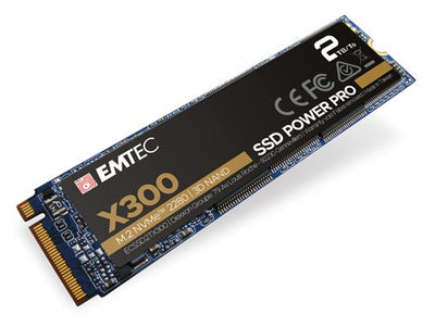 Emtec Drive SSD 2TB Emtec M.2 PCIE X300 NVMe M2 22,80 — image 1