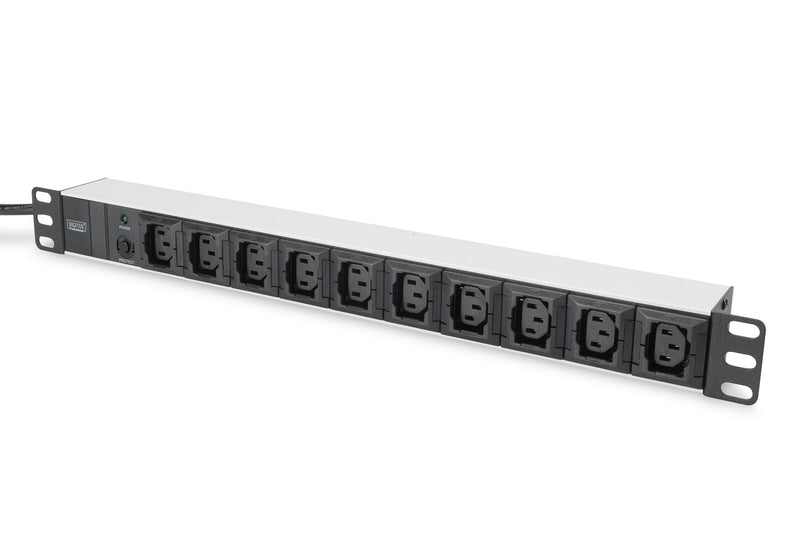 Digitus Power Strip Plugs Rm 10VÍAS 1U, 10XIEC C13, Plug IEC C14