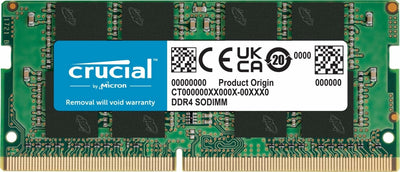 Crucial Memory SODIMM DDR4 8GB PC3200 Basic CL19 (CB8GS3200) — image 1