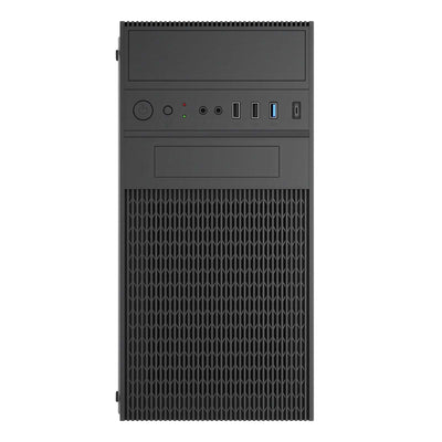 Akyga microATX Case AK19BK USB-C + USB 3.0 + 2x USB 2.0 Black W Or PSU — image 1