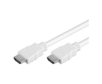 Value HDMI High Speed Cable With Ethernet, White 15M