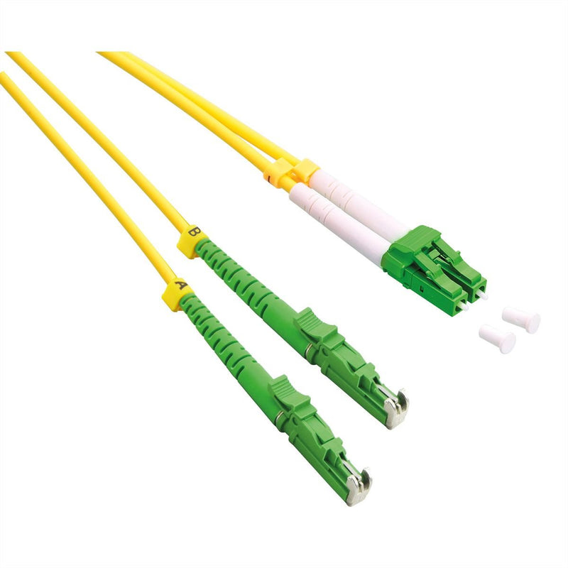 Roline Lwl-cable Duplex 9 125M OS2, Lsh Lc, Apc Schliff, Lsoh, Yellow 3M