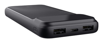 Trust Power Bank Avala 10000MAH 2x USB-C + USB-A Black Battery External/Powerbank Trust Avala 10000MAH/ 20W. — image 1