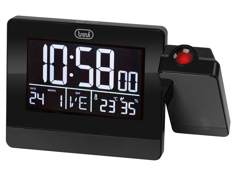 Trevi Despertador Ec 884 Pj Black