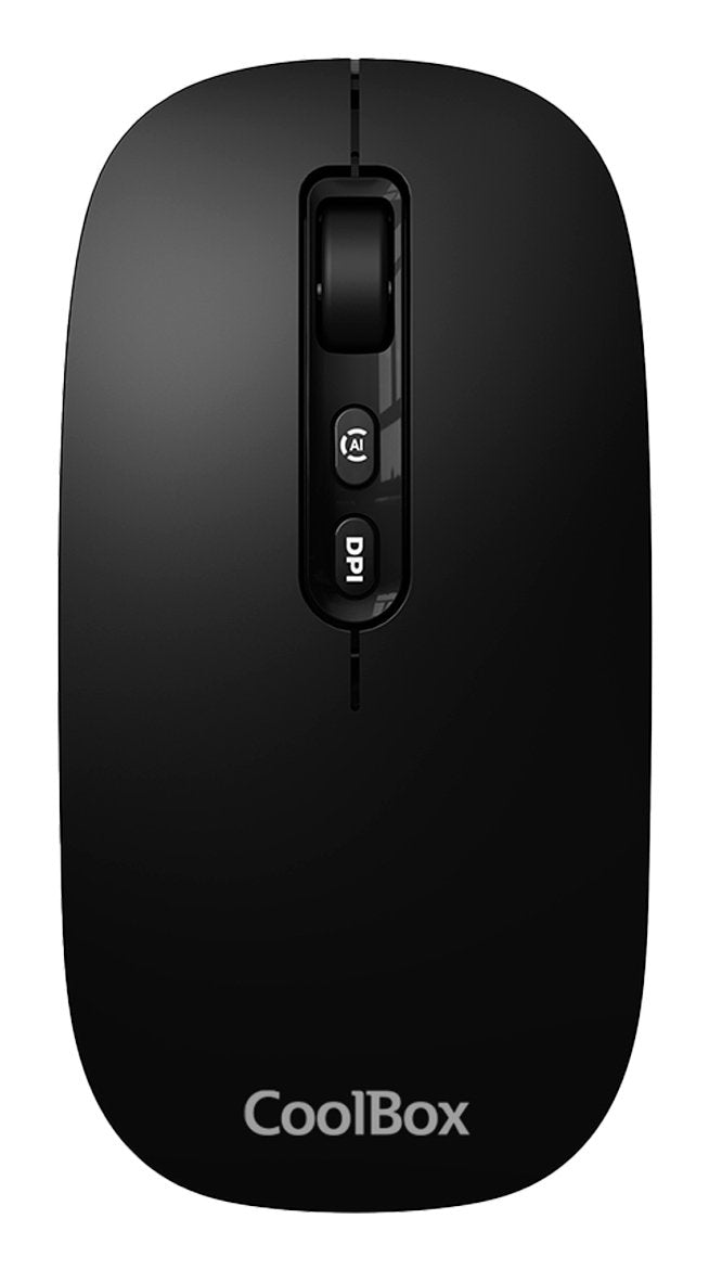 Coolbox Mouse W02-IA Wireless RF + Bt Black