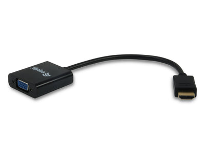Equip Adapter HDMI a VGA M/H With Audio Jack 3.5 0.15M Black 11903607 — image 1