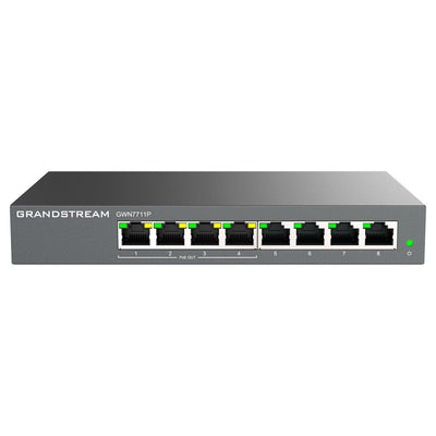 Grandstream Networks Switch GWN7711P Gestionado L2 Gigabit Ethernet (10/100/1000) Energía Sobre Ethernet (PoE) — image 1
