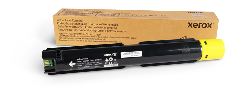 Xerox Yellow Genuine Cartridge Tner Versalink C7000, C7120, C7125, C7130