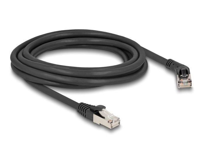 Delock RJ45 Network Cable CAT.6A S/FTP Male 45° Nach Rechts Angular