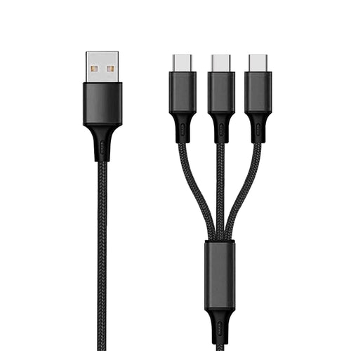 2GO Cable Charging USB 3 1 - Black - 150CM USB Type-c — image 1