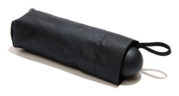 Muitomas Mini Paraguas Compacto, Paraguas Foldable And Laptop Small Resistant Viento And a Lluvia, Colour Blac