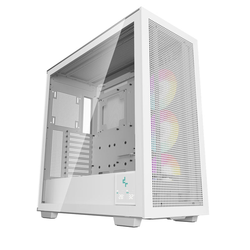 Deepcool Box ATX Semitorre Morpheus Glass Temp White R-MORPHEUS-WHAPA1-G-1