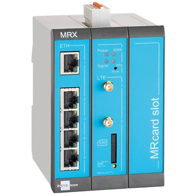 Icom Mrx MRX3 LTE - Router, Wwan 5-PORT-SWITCH, Vpn, Ethernet, 2XDIG.EIN — image 1