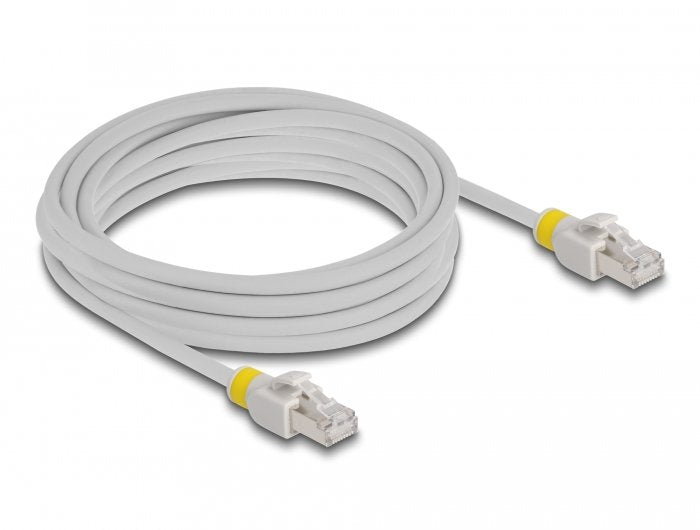 Delock Network Cable RJ45 CAT.6A S FTP With Colour Clips 5M