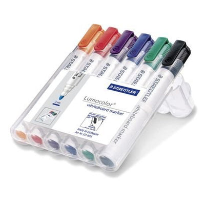 Staedtler Marker Whiteboard White Lumocolor Box 6UDS — image 1
