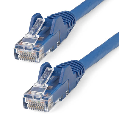Network Cable Ethernet CAT.6 UTP Cabl Without Enganches Blue 2M — image 1