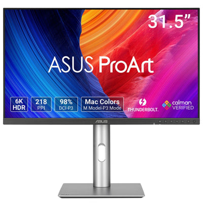 ASUS Monitor Proart PA32QCV 31.5 6016 X 3384 Pixels 6K Ultra HD LCD Silver — image 1