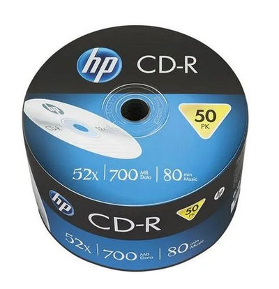 HP Cd-r 80MIN/700MB/52X Bulk Pack (50 Drives — image 1