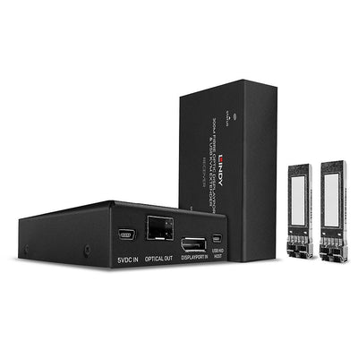 Lindy Extensor KVM DisplayPort 1.2 Fibre Optic 300M — image 1