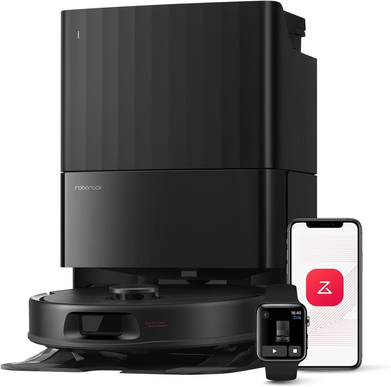 Roborock Qr 598 Black With Estación Acoplamiento Multifunción) QVRS52-00