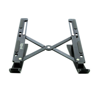 Iggual Stand Laptop Foldable Aluminium Grey — image 1