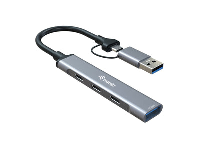 Equip Hub USB-C 128969A 1x USB-A 3x USB-C Adapter USB-C a USB-A Included — image 1