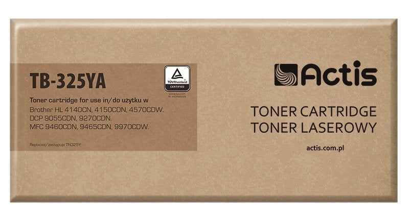 Actis Toner Compatible Brother TN-325Y - Standard - 3500 Páginas - Yellow