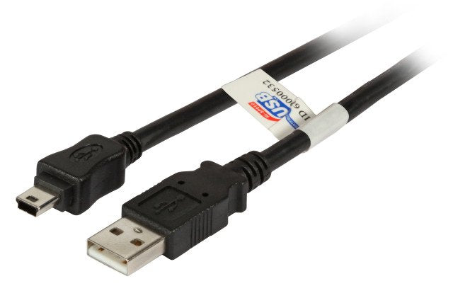 EFB Elektronik Cable K5251SW.1,8 USB 1,8M USB 2.0 USB a Mini-usb B Black