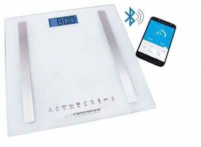 Esperanza EBS016W B.fit - Bluetooth Scale Bathroom 8IN1 - White — image 1