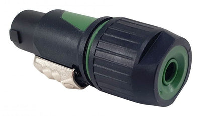 Equip Empalme Cable 4-POLOS Speakon Black/Green — image 1