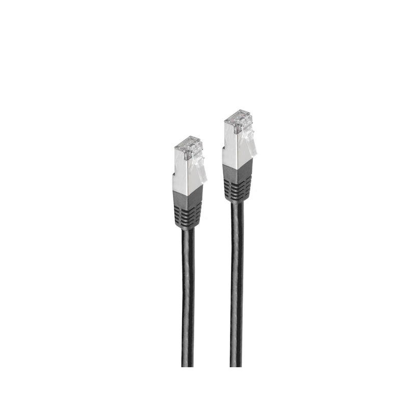 Shiverpeaks Cable Network CAT.6, S FTP, Lzsh, Black 3M