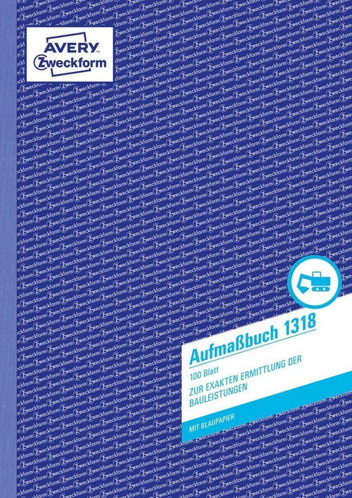 Avery Zweckform Aussmassbuch - 100 Hoja - A4 (210 X 297MM) — image 1