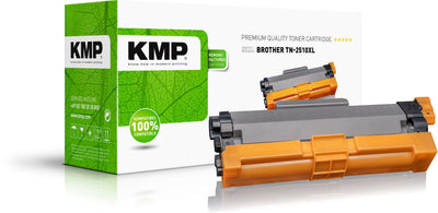 Kmp Toner Compatible Brother TN2510XL Black 3000 S. Remanufactured — image 1