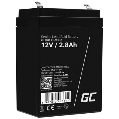 Greencell Battery Agm Vrla 12V 2.8AH — image 1