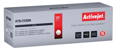 Activejet Toner ATB-2590N Printers Brother Spare Part Brother TN2590 Supremo 1200 Páginas Black — image 1