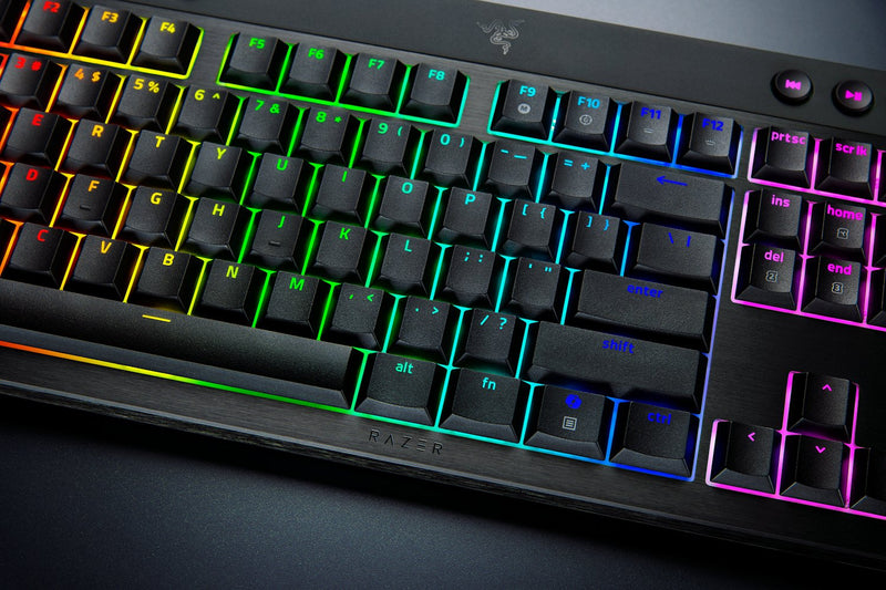 Razer Blackwidow V4 Low-profile Hyperspeed Green Switch Keyboard - Us Layout