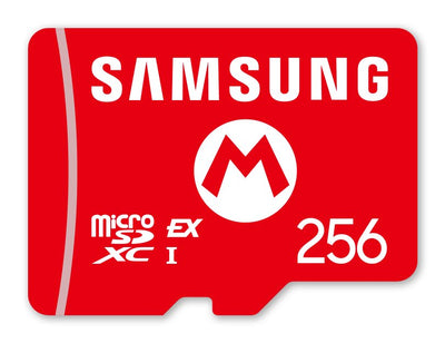 Samsung Nintendo Switch 2 Mircosd Express Card 256GB, Memory Card Mario-disign 10016156 — image 1