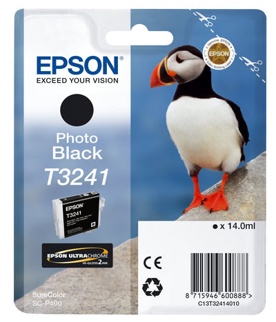 Epson Genuine Ink T3241 14ML Black Genuine Surecolor P400, SC-P400 — image 1