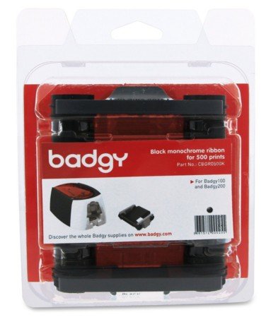 Evolis Tape Black Transferencia Thermal 500 Cards — image 1