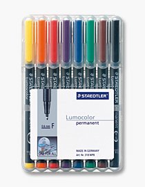 Staedtler Lumocolor Markers Permanentes 8 Pieces — image 1